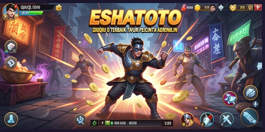 Tampilan gameplay ESHATOTO yang seru dan menegangkan.