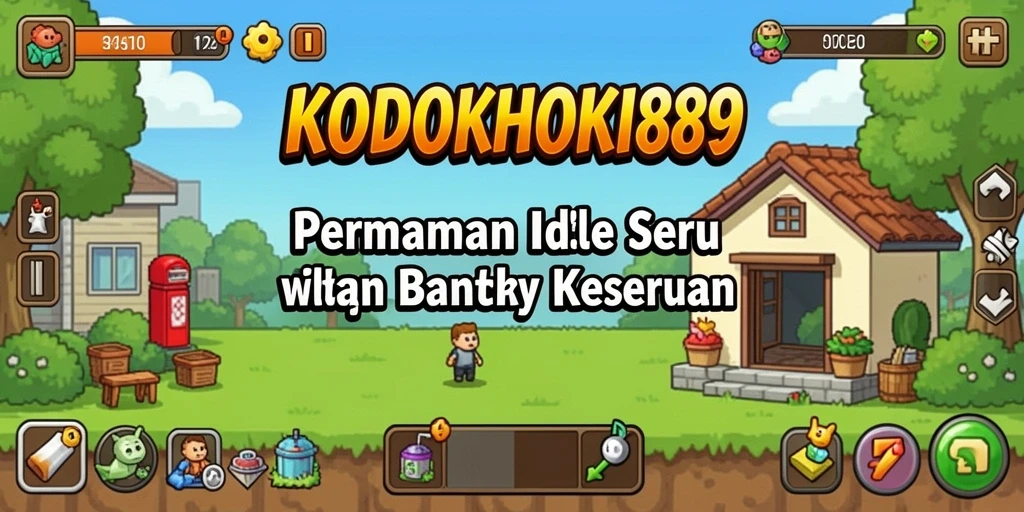 Tangkapan layar utama KODOKHOKI889 dengan gameplay Idle yang menarik.