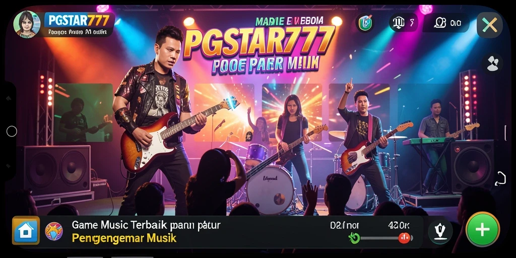 Gameplay PGSTAR777 yang seru dengan musik menghibur.