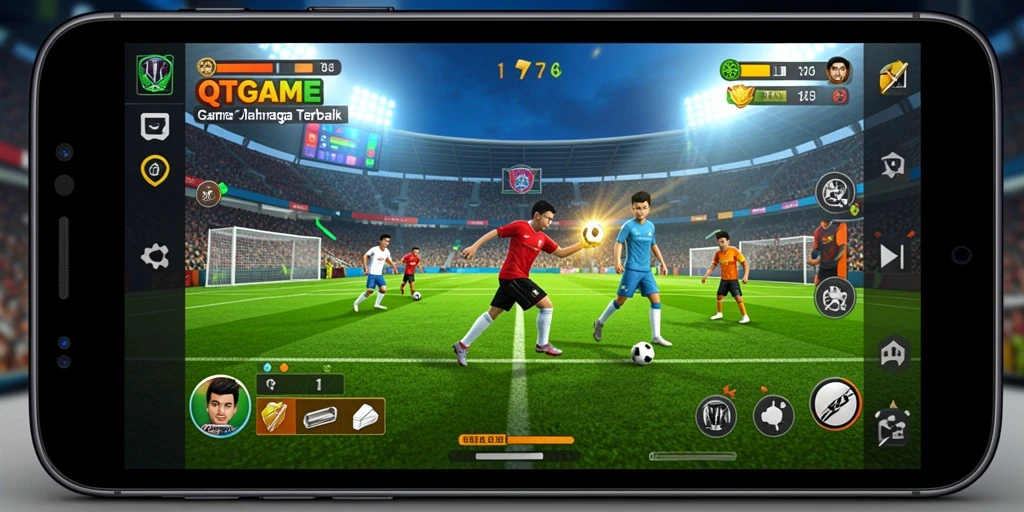 Tampilan menarik gameplay QTGAME yang penuh aksi.