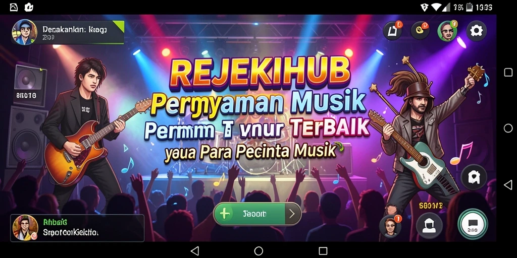 Screenshot utama REJEKIHUB menunjukkan gameplay seru dan interaktif.