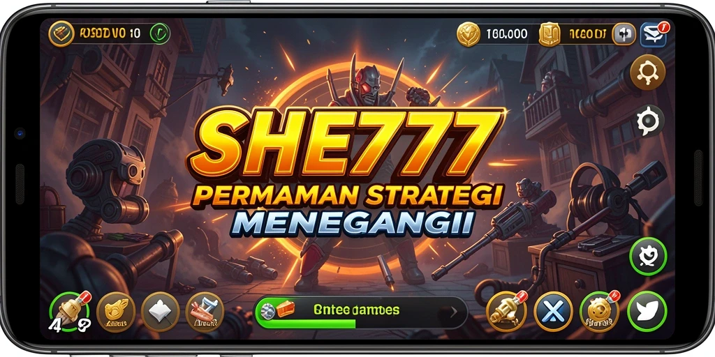 Tangkapan layar <strong>SHE777</strong> menampilkan aksi strategi yang mendebarkan.