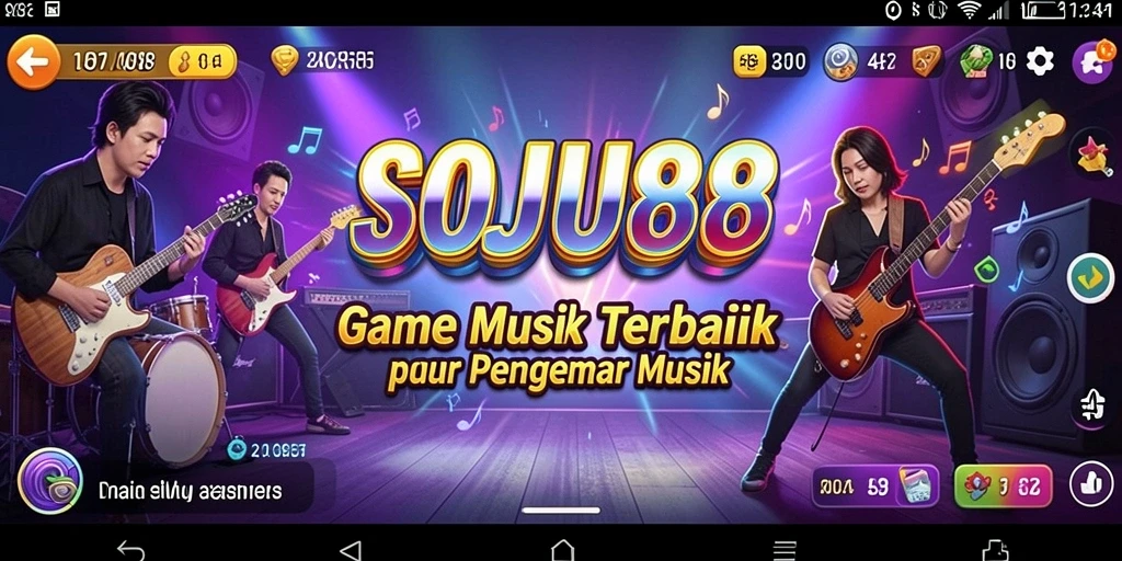 Tampilan gameplay SOJU88 yang penuh warna dan interaktif.