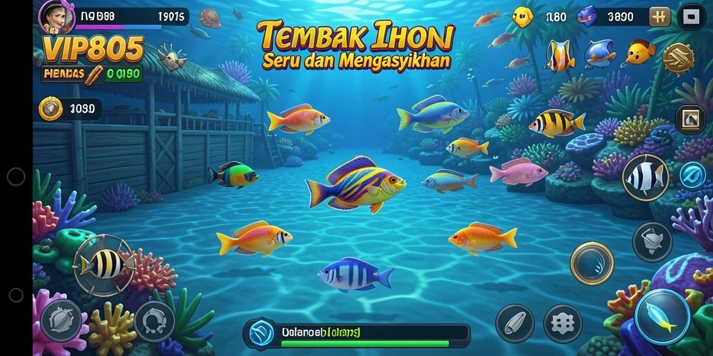 Gameplay seru Tembak Ikan di VIP805 yang menggugah semangat.